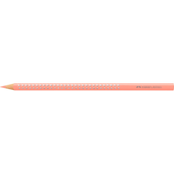Crayons de couleur - Pastel - Avec paillettes et strass - Faber-Castell - Sparkle