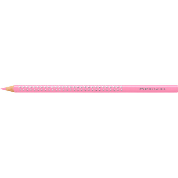 Crayons de couleur - Pastel - Avec paillettes et strass - Faber-Castell - Sparkle