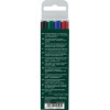 4 feutres - Indélébile - Permanent - Pointe moyenne - Faber-Castell - Multimark