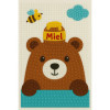 photo - Kit de diamond painting - Enfant - Ours - 15x20cm - Loisirs créatifs