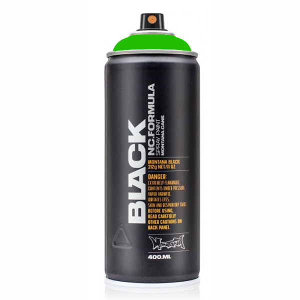 photo - Bombe de peinture - Mescaline - BLK-400-6080 - Montana Cans Black - 400ml - Graffiti