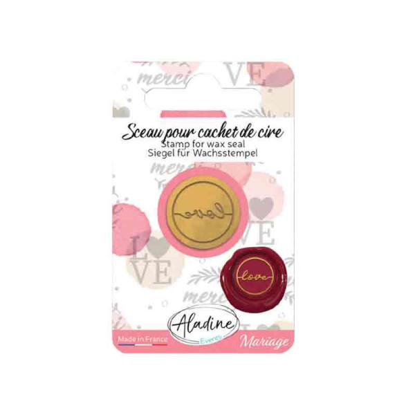 photo - Sceau pour cachet de cire - Love - Carterie - Loisirs créatifs - Aladine