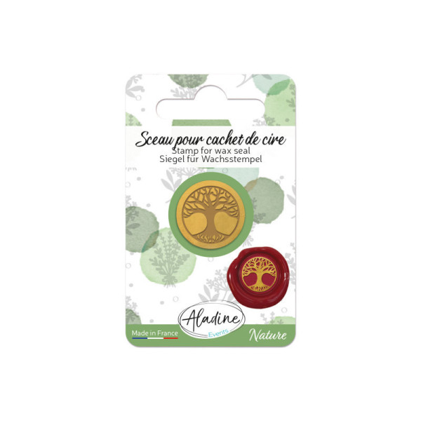 photo - Sceau pour cachet de cire - Arbre de vie - Carterie - Loisirs créatifs - Aladine