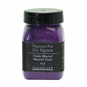 photo-Pigment en poudre - Sennelier - Violet Minéral - Pot de 200 ml