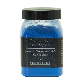 photo-Pigment en poudre - Sennelier - Bleu de Cobalt - Pot de 200 ml
