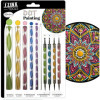 Dot painting - Accessoires + embouts - 24 pièces - Peinture créative - Aladine