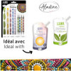 Dot painting - Accessoires + embouts - 24 pièces - Peinture créative - Aladine