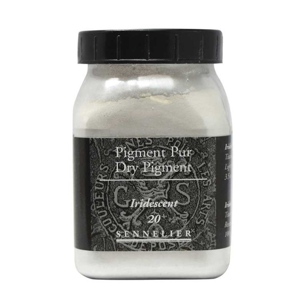 photo-Pigment en poudre - Sennelier - Iridiscent - Pot de 200 ml