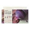 Peinture acrylique - Couleurs pailletées - 8 tubes de 22ml - Set d'initiation - AMT