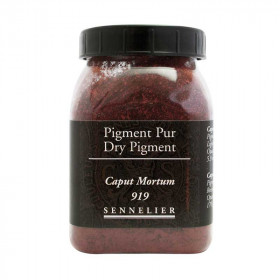 photo-Pigment en poudre - Sennelier - Caput Mortum - Pot de 200 ml