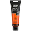 Peinture Acrylique en tube rouge orange vif 118ml - Liquitex Basics