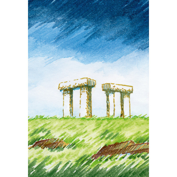 6 feutres à dessin - Pointe pinceau - Couleurs paysage - Pitt Artist - Faber-Castell