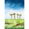 6 feutres à dessin - Pointe pinceau - Couleurs paysage - Pitt Artist - Faber-Castell