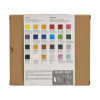 Peinture acrylique - Coffret 24 tubes de 20ml + pinceau + couteau - Pébéo
