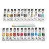 Peinture acrylique - Coffret 24 tubes de 20ml + pinceau + couteau - Pébéo