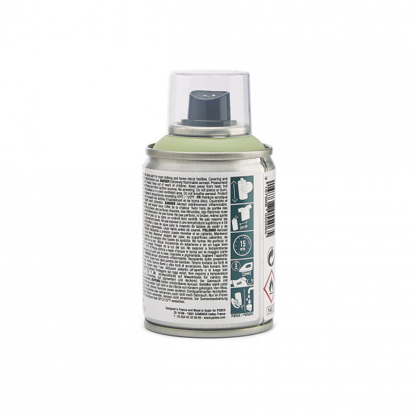 Bombe de peinture - Tissus - Textile - Vert espoir - Sans solvant - Pébéo - 100ml