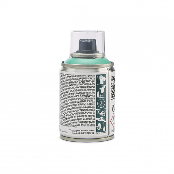 Bombe de peinture - Tissus - Textile - Vert pastel - Sans solvant - Pébéo - 100ml