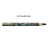 Stylo roller - Encre bleue effaçable - Rechargeable - Motifs tropicaux colorés - RollInk