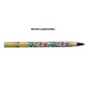 Stylo roller - Encre bleue effaçable - Rechargeable - Motifs tropicaux colorés - RollInk