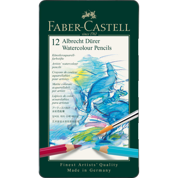 photo-12 crayons de couleur - Aquarelle - Beaux-arts - Albrecht Dürer - Faber-Castell