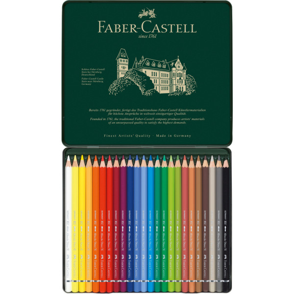 24 crayons de couleur - Aquarelle - Beaux-arts - Albrecht Dürer - Faber-Castell