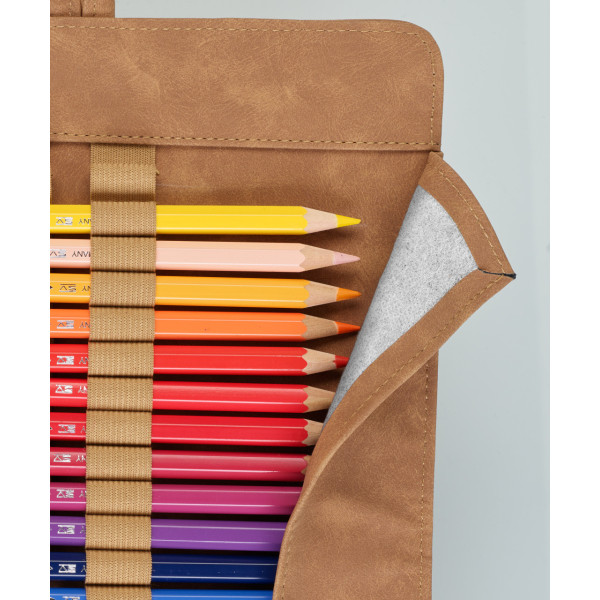 Trousse - Forme rouleau pour crayons feutres et marqueurs - Faber-Castell