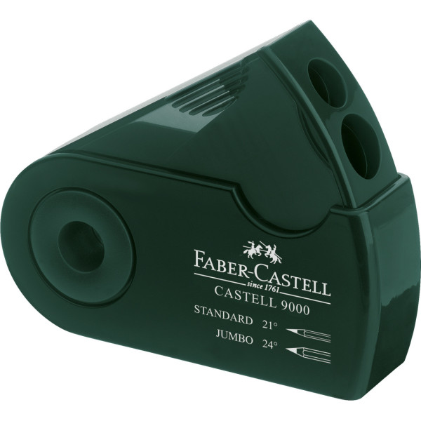 photo-Taille-crayon - 2 trous - Plastique - Faber-Castell