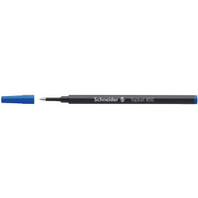 photo-Recharge pour stylo roller - Bleu - Pointe 0,5mm - Topball 850 - Schneider