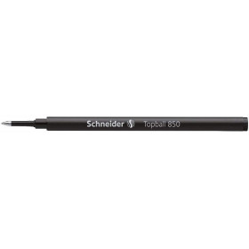 photo-Recharge pour stylo roller - Noir - Pointe 0,5mm - Topball 850 - Schneider
