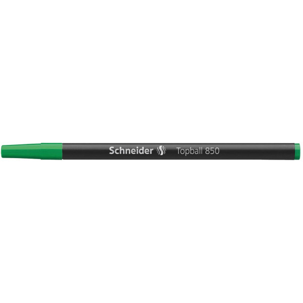 Recharge pour stylo roller - Vert - Pointe 0,5mm - Topball 850 - Schneider
