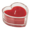 Bougie en forme de cœur - Avec coffret cadeau - Idée cadeau - St Valentin - Fête des mères