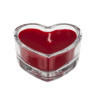 Bougie en forme de cœur - Avec coffret cadeau - Idée cadeau - St Valentin - Fête des mères