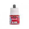 photo - Peinture sur soie - Rouge coquelicot - 5 - Pébéo - Setasilk - Flacon de 45ml