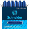 photo-Lot de 6 cartouches d'encre - Bleu - Schneider