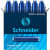 photo-Lot de 6 cartouches d'encre - Bleu - Schneider
