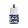 photo - Peinture sur soie - Bleu gitane - 12 - Pébéo - Setasilk - Flacon de 45ml