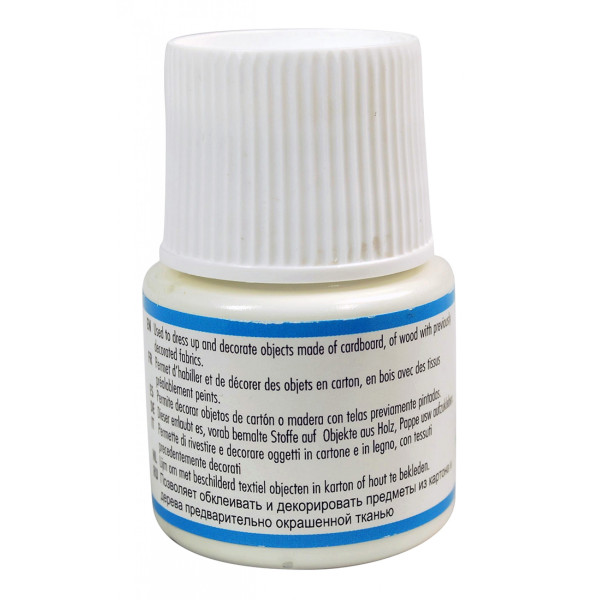 Colle permanente pour tissus - Ourlets, paillettes - Pébéo - Setacolor - 45ml