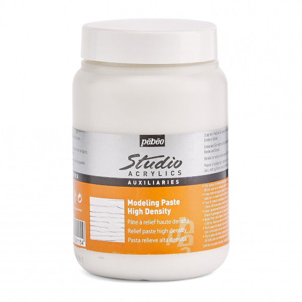photo - Modeling paste - Empâtement - Relief - Acrylique - Haute densité - Pébéo - Pot de 250ml