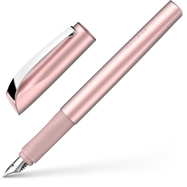 photo-Stylo plume - Pointe moyenne - Rose brillant - Ceod Shiny - Schneider