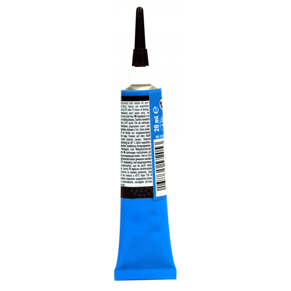 Peinture pour tissus - Noir - Effet Brod'perle - Pébéo - Setacolor - Tube 20ml