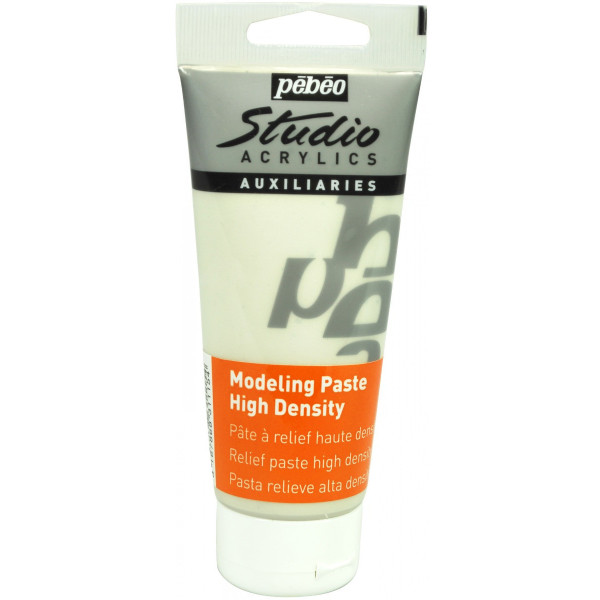 photo - Modeling paste - Empâtement - Relief - Acrylique - Haute densité - Pébéo - Tube de 100ml