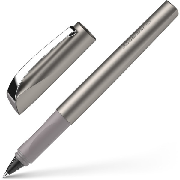 photo-Stylo roller - Rechargeable - Pointe moyenne - Argent brillant - Ceod Shiny - Schneider