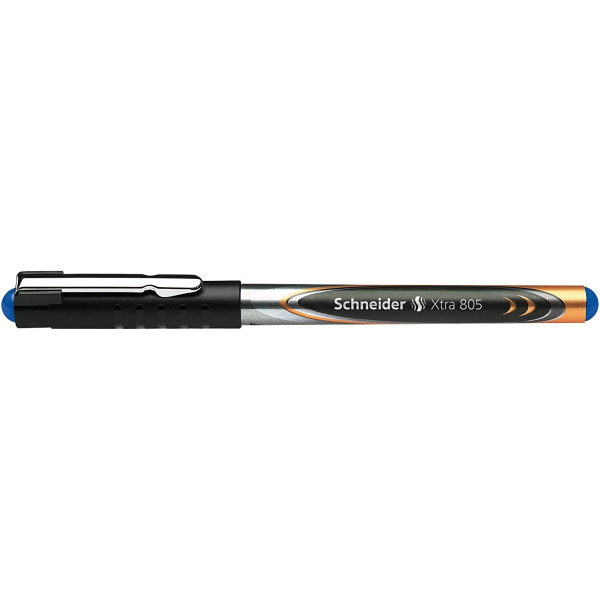 Stylo roller - Bleu - Pointe extra fine 0,5 mm - Xtra 805 - Schneider