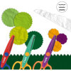 Ciseaux créatifs - Zig-zag - Enfant - 13,5cm - Sécurité - Dès 4 ans - Loisirs créatifs