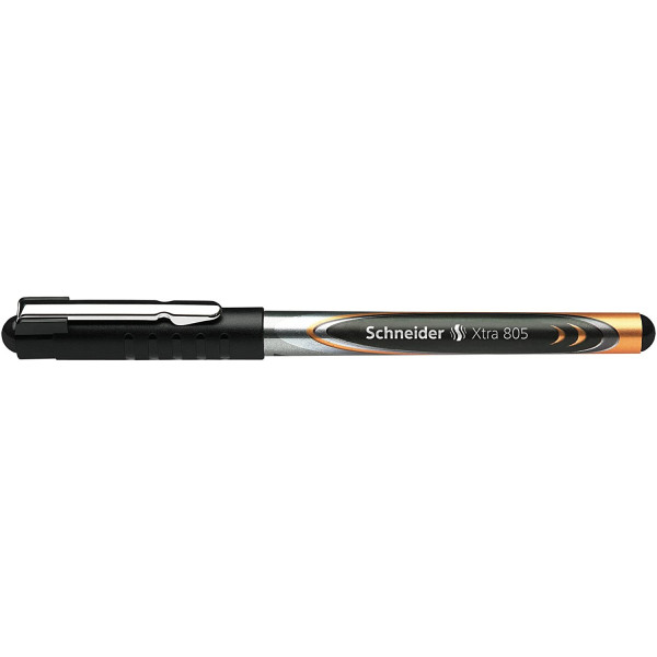Stylo roller - Noir - Pointe extra fine 0,5 mm - Xtra 805 - Schneider