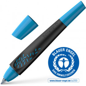 photo-Stylo roller - Rechargeable - Encre bleu - Pointe moyenne - Breeze - Schneider