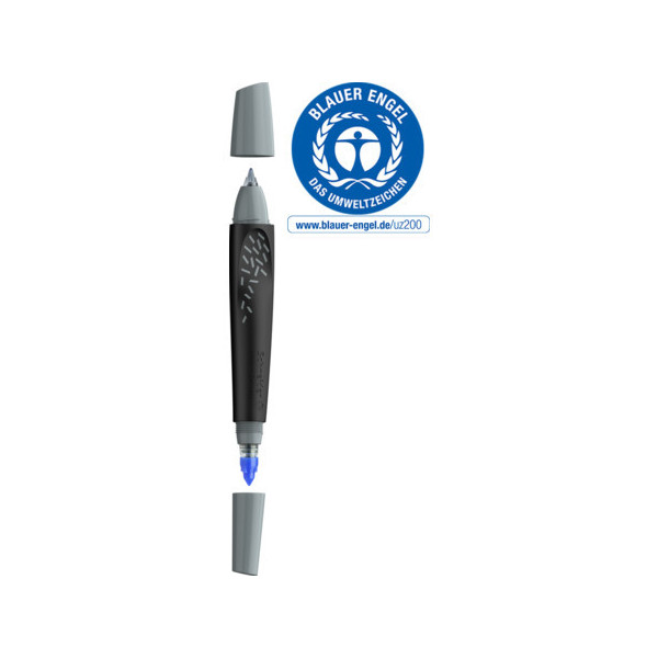 Stylo roller - Rechargeable - Encre bleu - Pointe moyenne - Breeze - Schneider