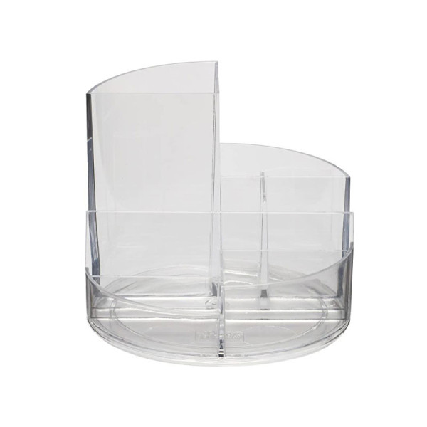 Organisateur de bureau rundbox transparent 6 compartiments - Maul | Artmania