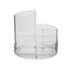 Organisateur de bureau rundbox transparent 6 compartiments - Maul | Artmania