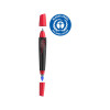 Stylo roller - Rechargeable - Encre bleu - Pointe moyenne - Breeze - Schneider